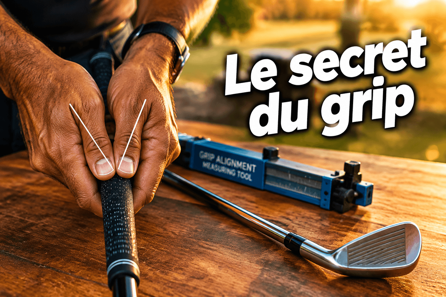 Comment mesurer son grip au golf : méthode, outils et astuces pour un swing plus régulier