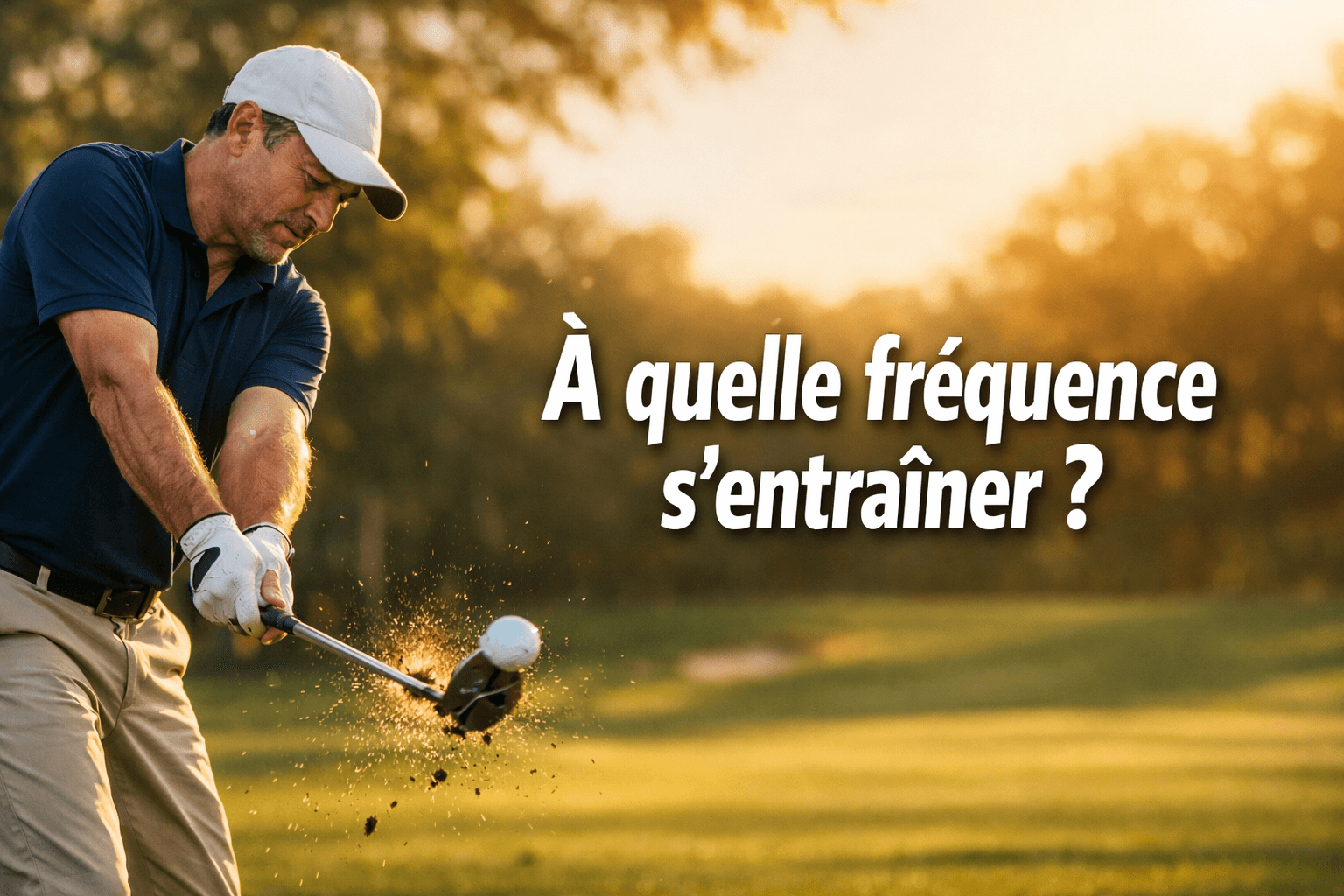À quelle fréquence un golfeur débutant doit-il s’entraîner pour progresser rapidement ? Conseils, méthode et erreurs à éviter