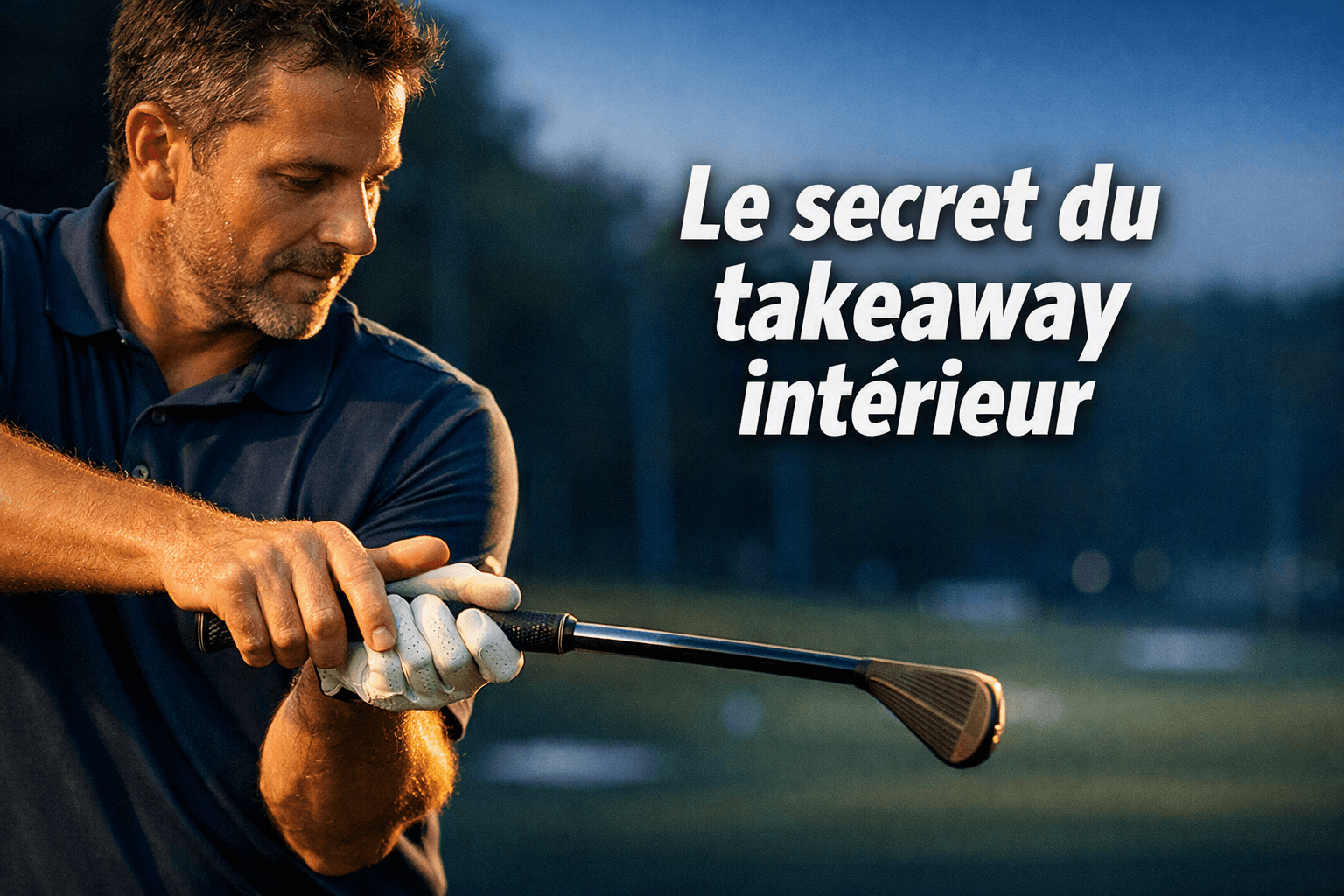 Takeaway intérieur au golf : comment éviter le jarret et optimiser la régularité au drive