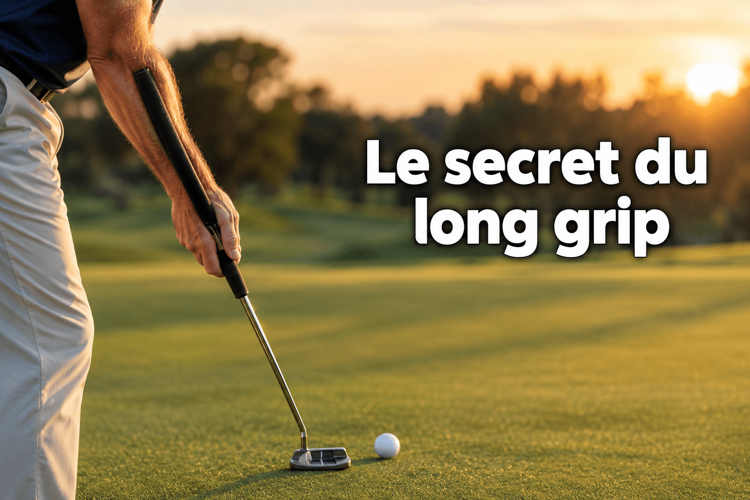 Long Grip de Putter : Pourquoi et Pour Qui ? Guide Technique Complet de l&rsquo;Armlock Putter