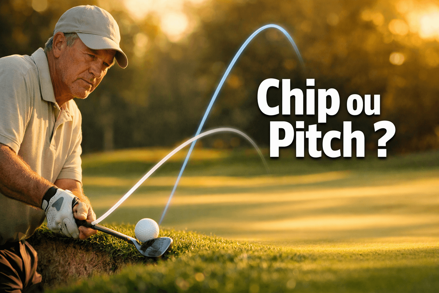 Chip vs Pitch au Golf : Comment Choisir le Bon Coup Autour du Green