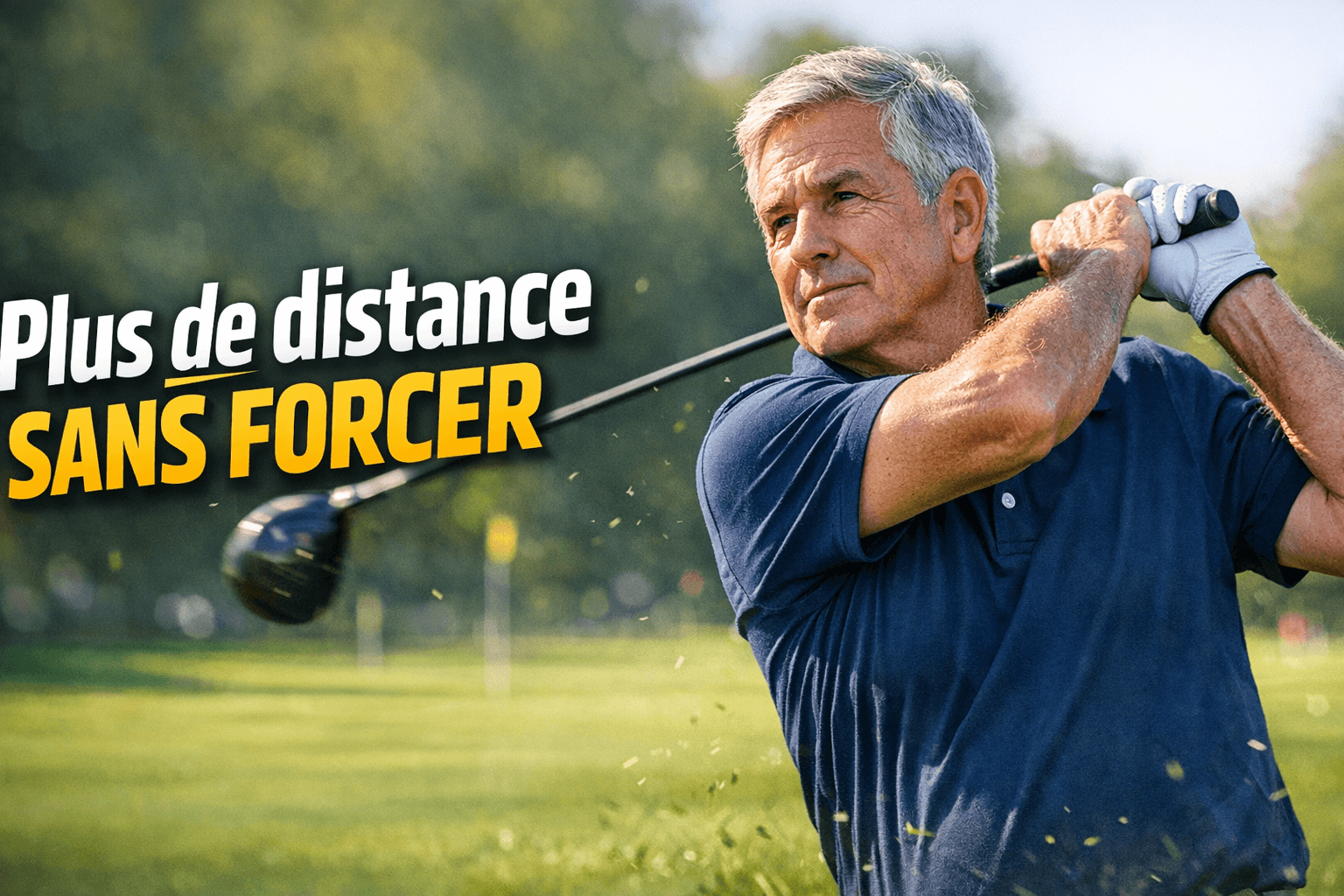 GOLF : Comment les Seniors Peuvent Gagner 17 Mètres avec une Technique Sans Effort