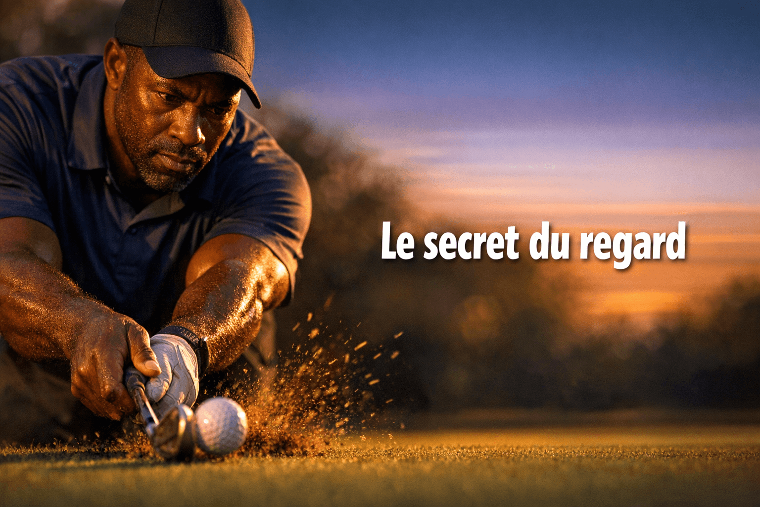 Regard au golf : quelle partie de la balle fixer à l’adresse pour améliorer l’impact et le contact balle-terre ?