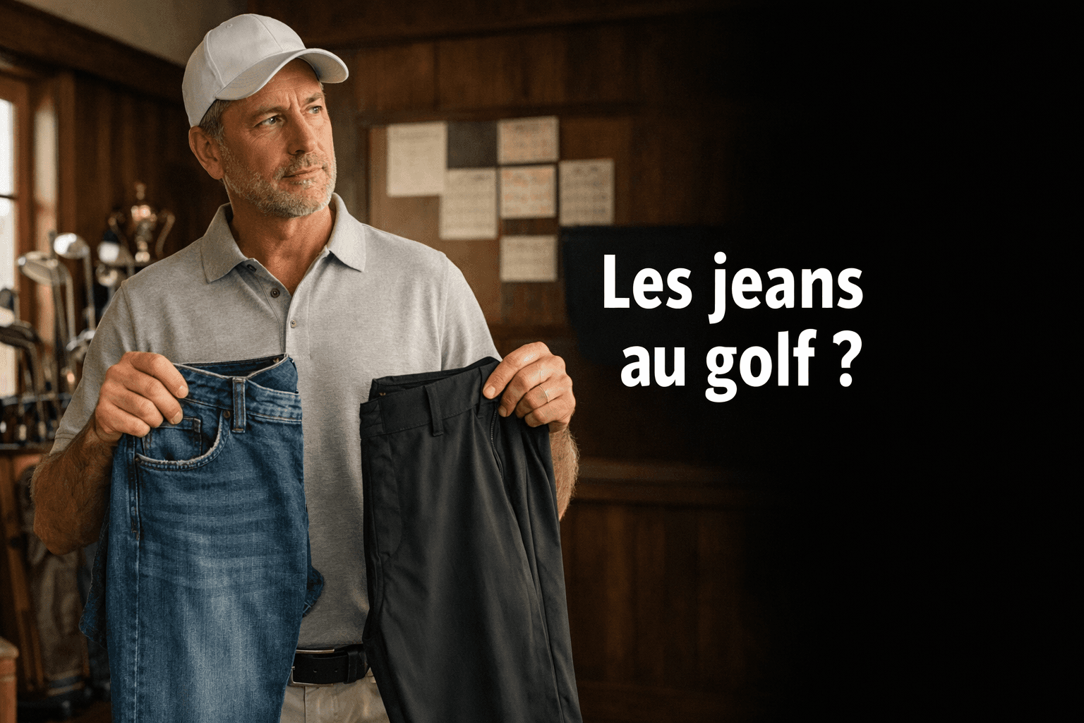 Peut-on porter des jeans au golf ? Règles, conseils et impacts sur la performance
