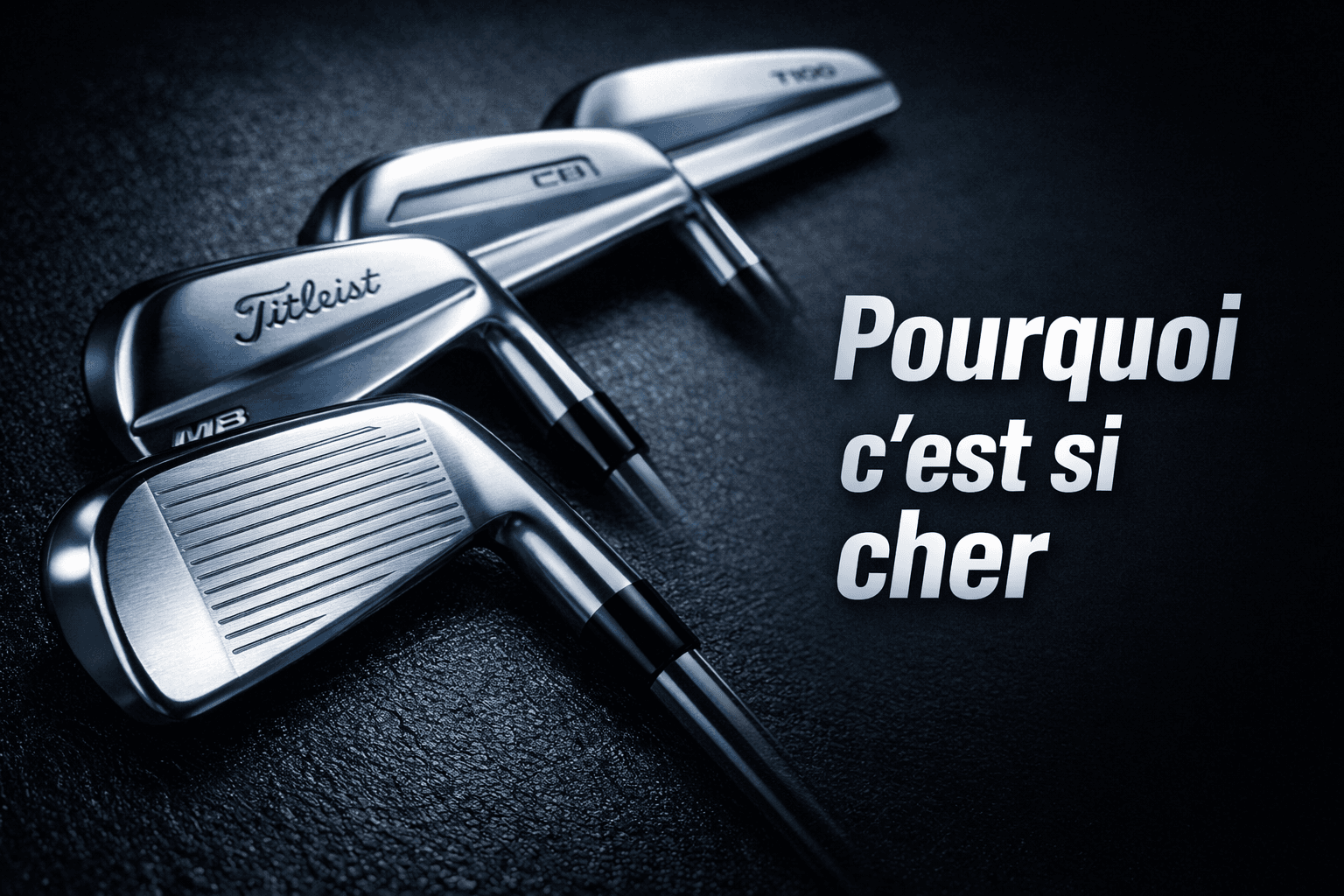 Pourquoi les Fers Titleist Coûtent Plus Cher : Matériaux, Ingénierie et Performance Expliqués